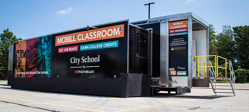 city school by mohawk trailer exterior