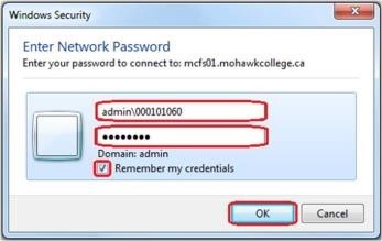 Screenshot showing login prompt asking you to enter your employee number and password