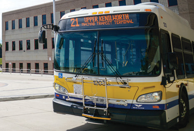 bus number 21 at mohawk