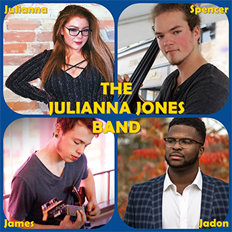 The Julianna Jones Band - Julianna, Spencer, James and Jadon