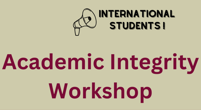Academic Integrity Workshop