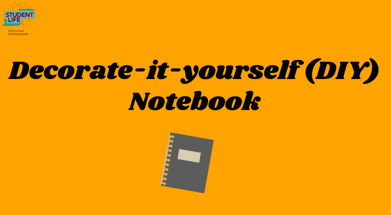 decorate-it-yourself notebook, picture of old style notebook