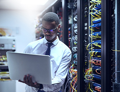 People working together in a shop