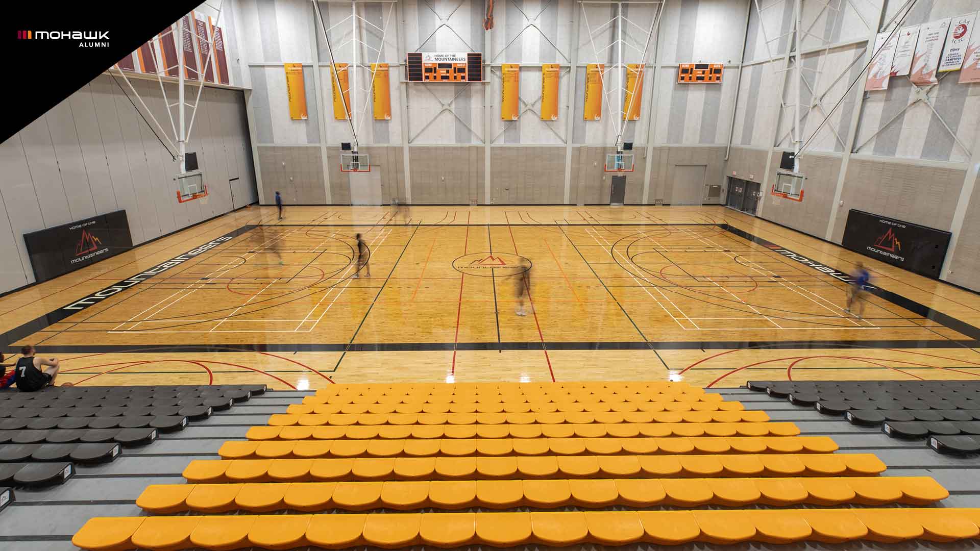Zoom Background of Gym on Mohawk College Fennell Campus