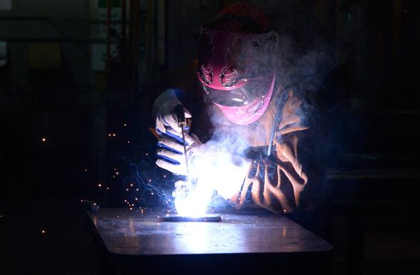 mohawk college student welding