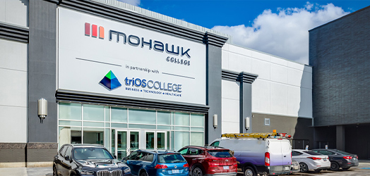 Exterior of the Mississauga Campus