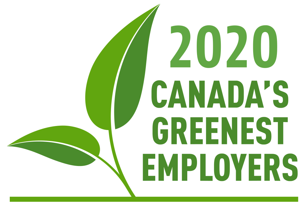 Empregadores mais ecológicos do Canadá 2020