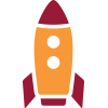 rocket ship icon