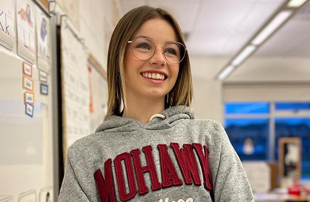 ECE student at placement