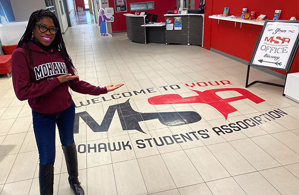 Student at MSA office