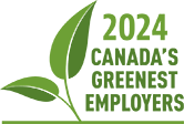 Empregadores mais ecológicos do Canadá 2024