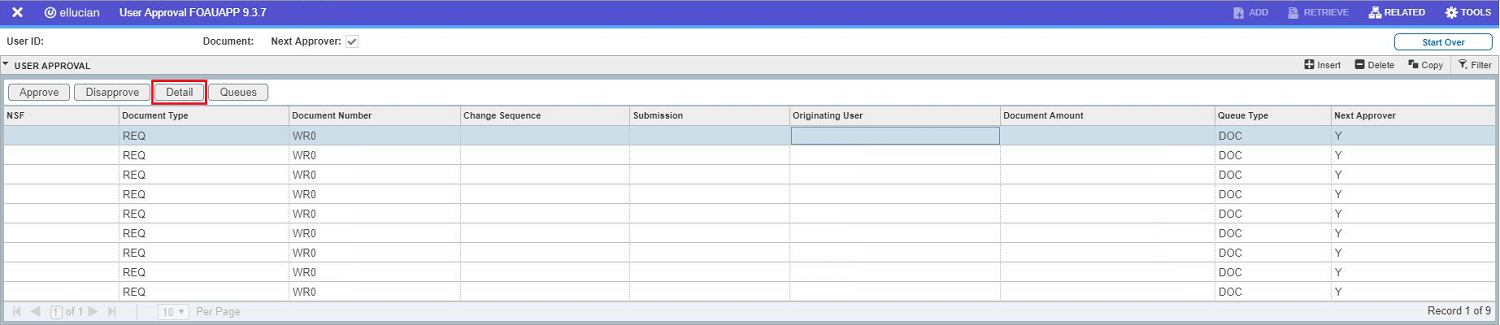 Transaction Details