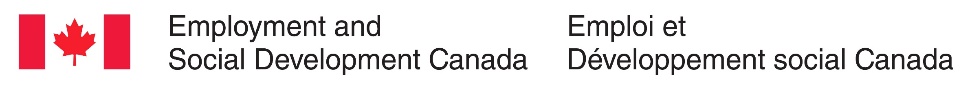 Employment and Social Development Canada logo