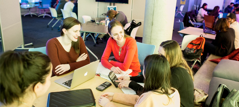Students in the Mohawk College Collaboratory