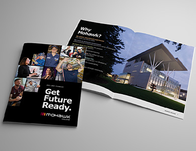 cover of mohawk college viewbook