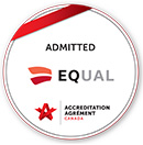 Admitted EQUAL Accreditation Seal.