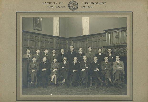 photo of faculty of technology in 1947-1948
