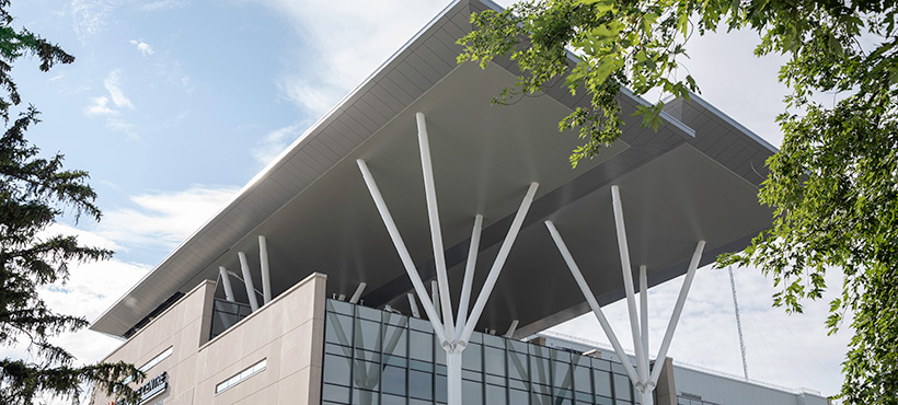 Joyce centre for partnership and innovation roof