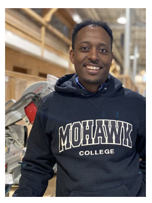 Ayalew, a university graduate, this meant pursuing the Electrical Engineering Technology program at Mohawk College