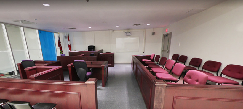 Mock Trial Courtroom.