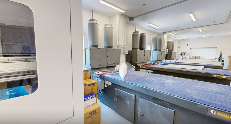 The Dirty Room at Mohawk College Airport Campus