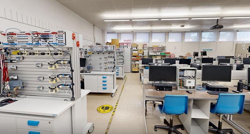 Automation Lab at Mohawk College Fennell Campus