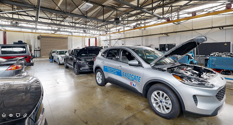 Automotive Shop at Mohawk College Fennell Campus