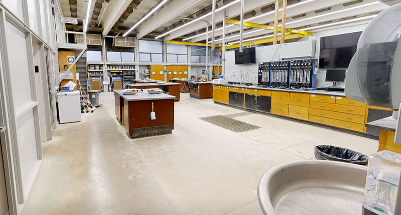 Building and Construction Sciences Lab at Mohawk College Fennell Campus