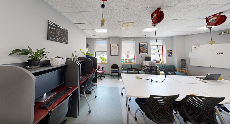 CICE Social Space at Mohawk College Fennell Campus