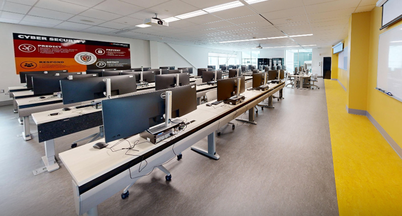 Cyber Security Learning Lab 2 at Mohawk College Fennell Campus
