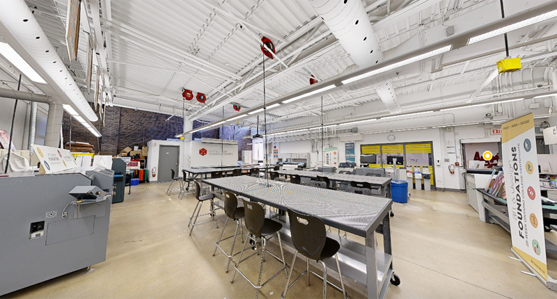 Digital Print Learning Centre at Mohawk College Fennell Campus