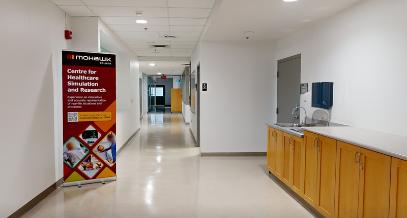 Healthcare Simulation & Research Lab at Mohawk College IAHS Campus