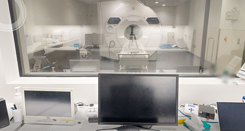 MRI Exam Room at Mohawk College IAHS Campus