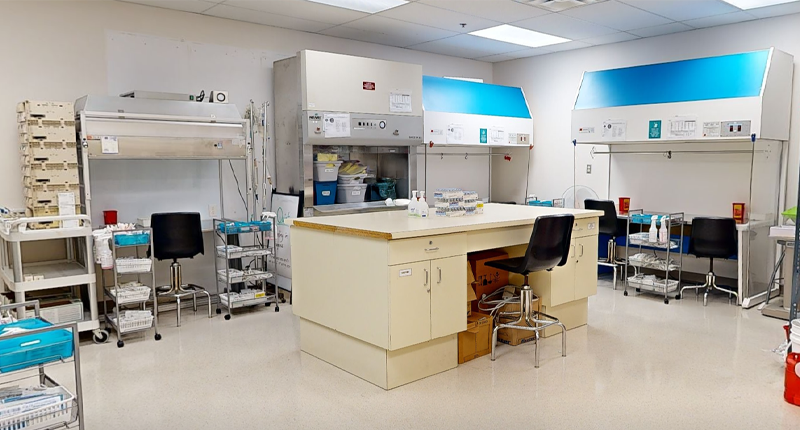 Pharmacy Lab at Mohawk College IAHS Campus