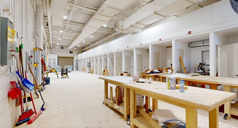 Building Renovation Lab at Mohawk College Stoney Creek Campus