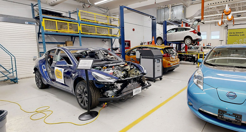 EV & Smart Mobility Lab at Mohawk College Stoney C reek Campus