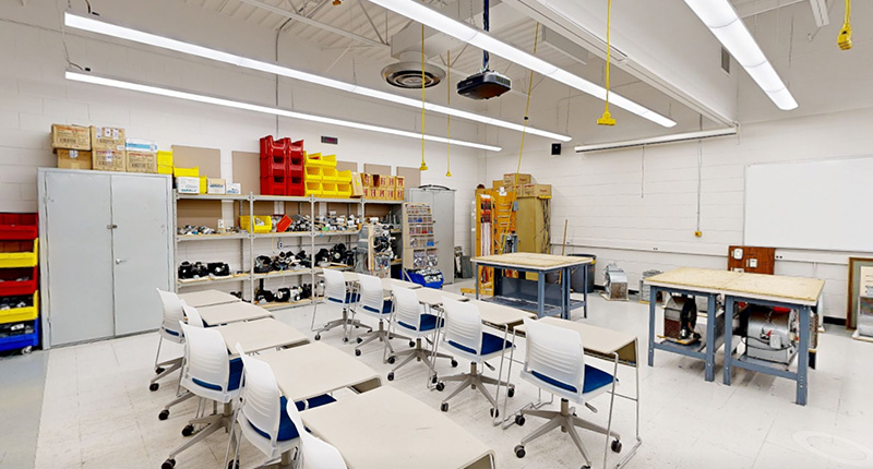 HVAC Electrical Lab at Mohawk College Stoney Creek Campus