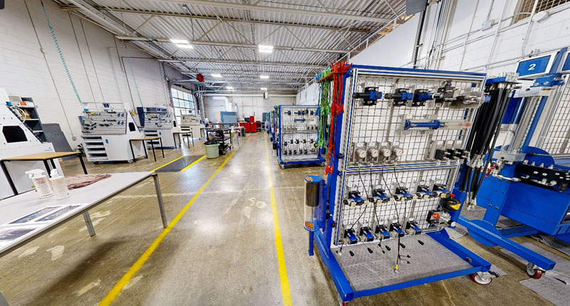 Hydraulics Lab at Mohawk College Stoney Creek Campus