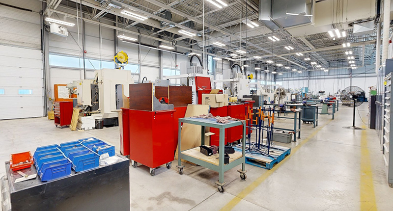 Machine Shop at Mohawk College Stoney Creek Campus