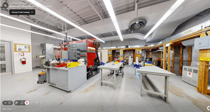 Oil Lab at Mohawk College Stoney Creek Campus