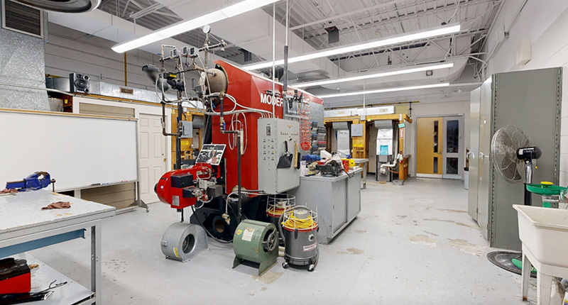Oil Lab at Mohawk College Stoney Creek Campus