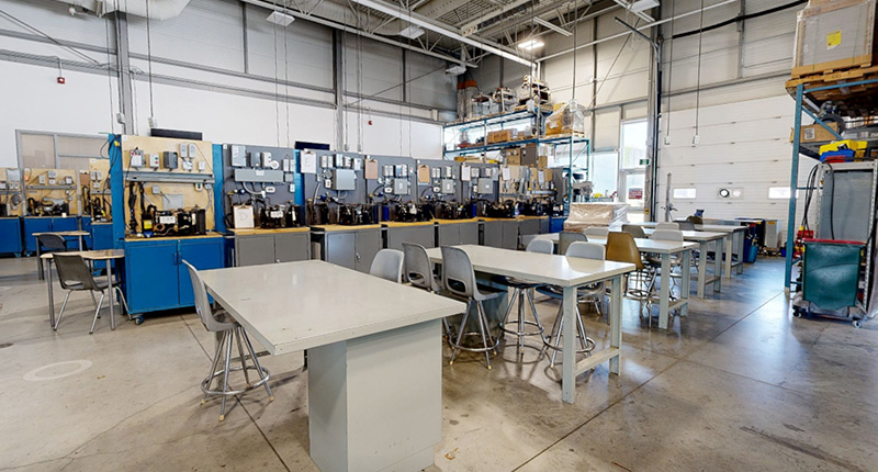Refrigeration and Piping Lab at Mohawk College Stoney Creek Campus