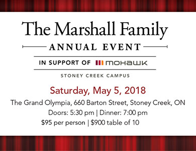 annual marshall event 2018 save the date