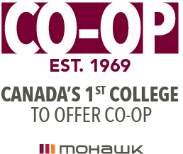 Co-op Logo. Canada's first College to offer co-op. Established in 1969.