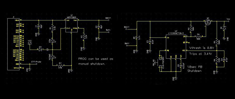 Sample of the Shortfinder’s circuit diagram