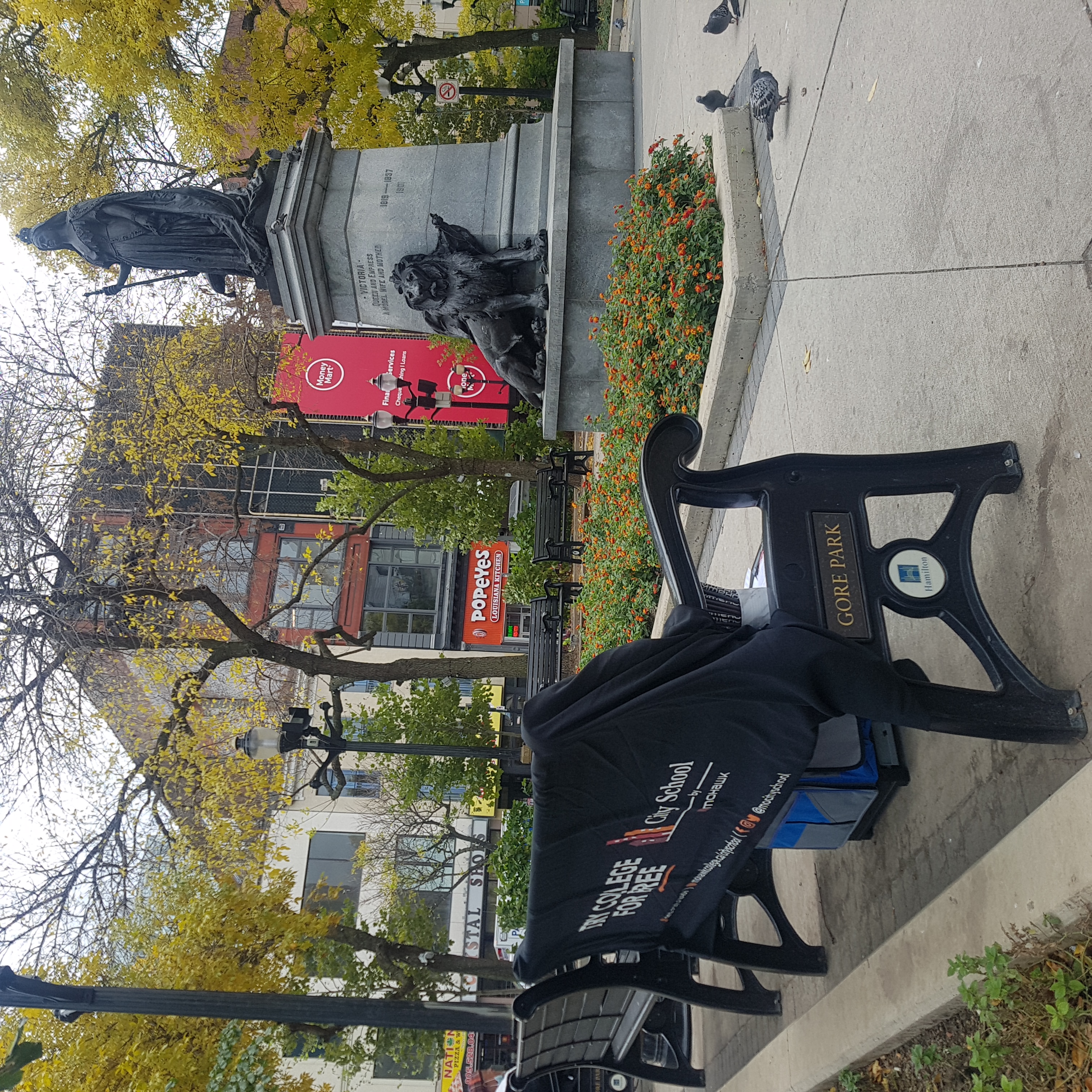 On October 29, 2022, we were in Gore Park