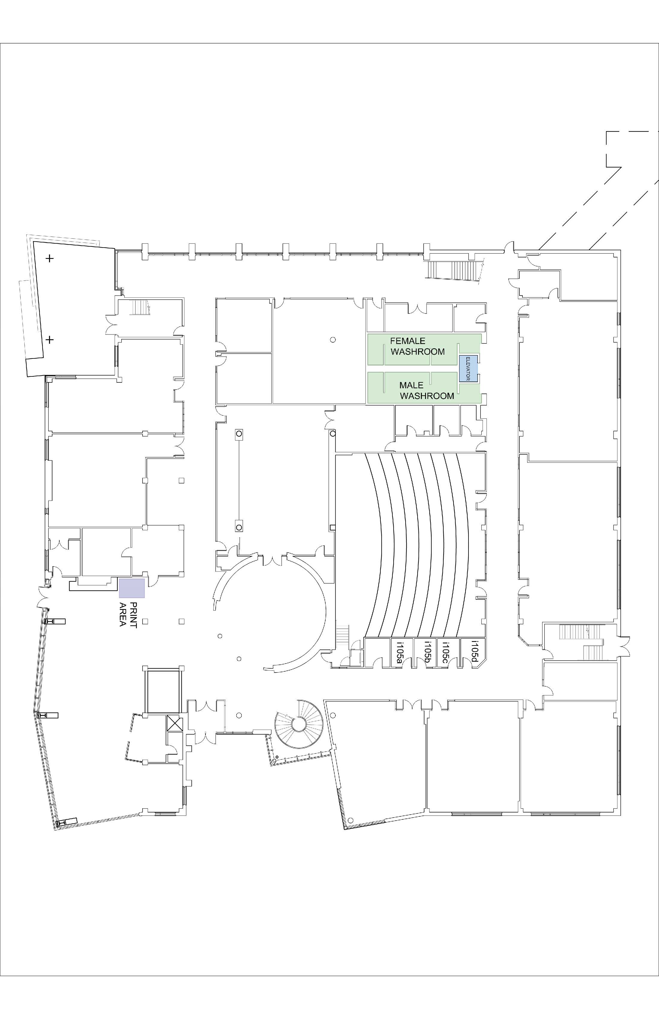 Fennell Campus - I105 Offices Area