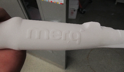 Photo: Prototype of the Merq Syringe dispenser 