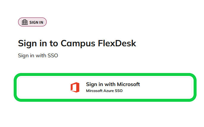 Sign in Page View