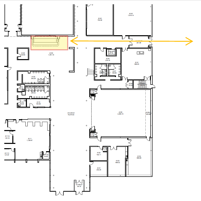 Figure 1: Work Location and Access Route
